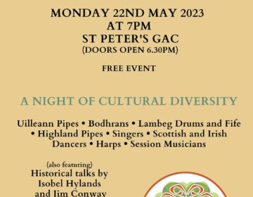 Culture Night English poster
